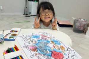 水彩色鉛筆アート