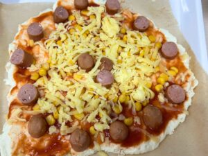 ピザを焼こう🍕
