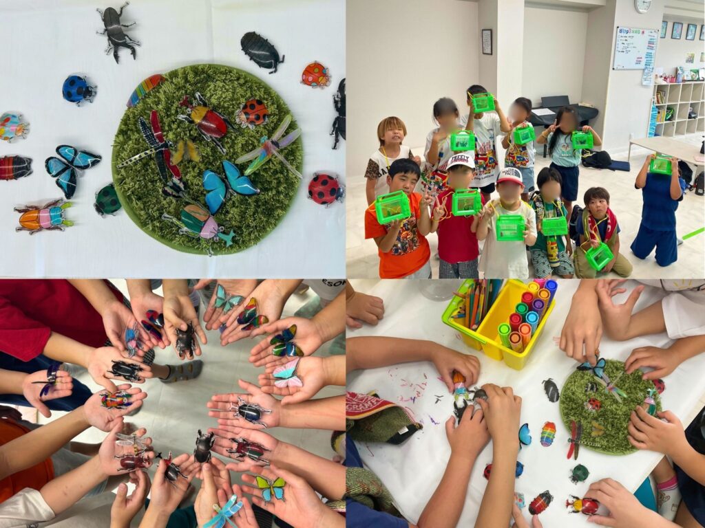 外部講師による昆虫プラバンアート🐞