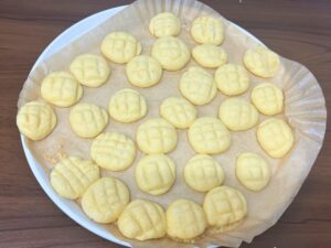 メロンパンクッキーを焼こう🍈
