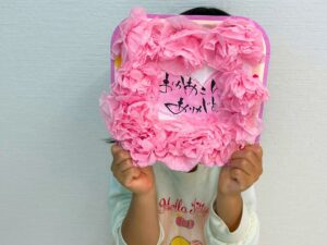 母の日カードを作ろう🌸