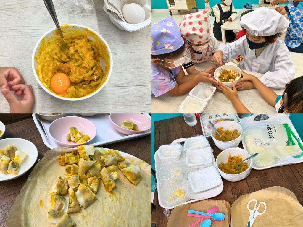 かぼちゃパイづくり🎃✨