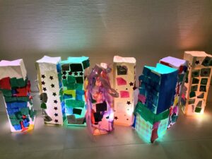 牛乳パックでランタンづくり🥛✨