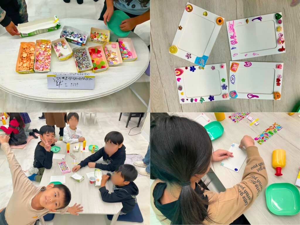 フォトフレームづくり🪞✨