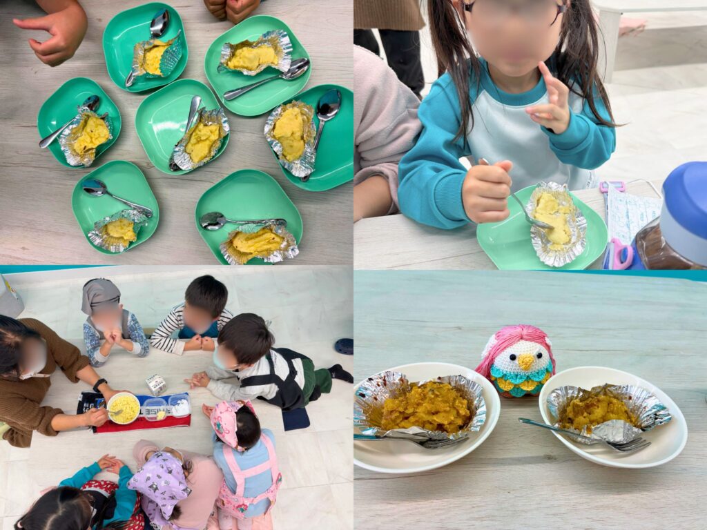 スイートポテトづくり🍠✨