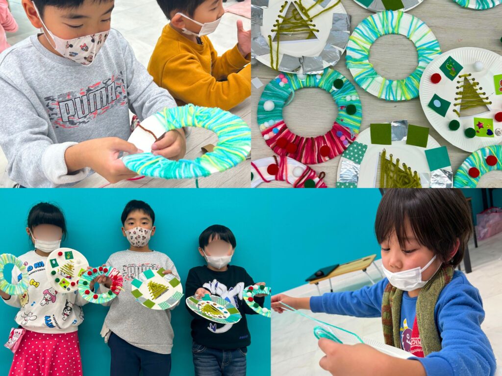 🎄クリスマスリースづくり