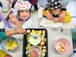 🍫🧀✨チョコ＆チーズフォンデュ🍫🧀✨