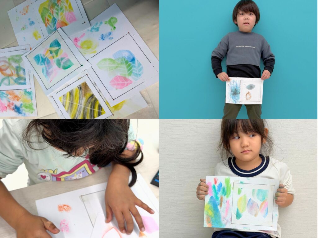 葉っぱのパステルアートを描こう🍃🎨