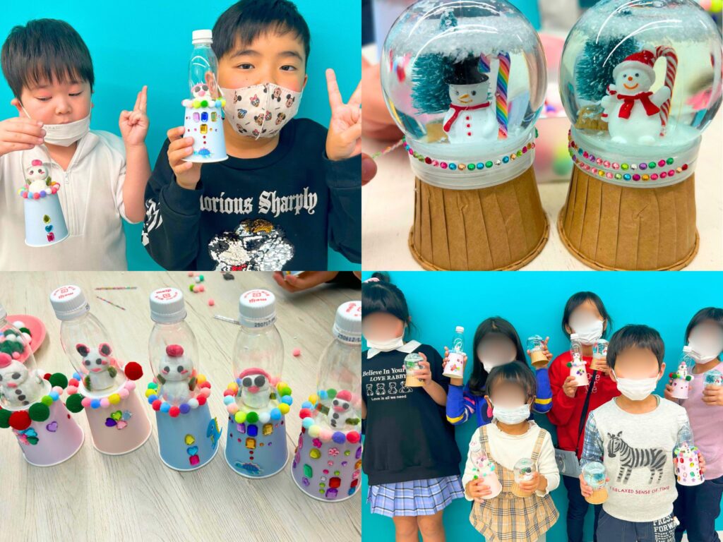 スノードームづくり⛄❄✨