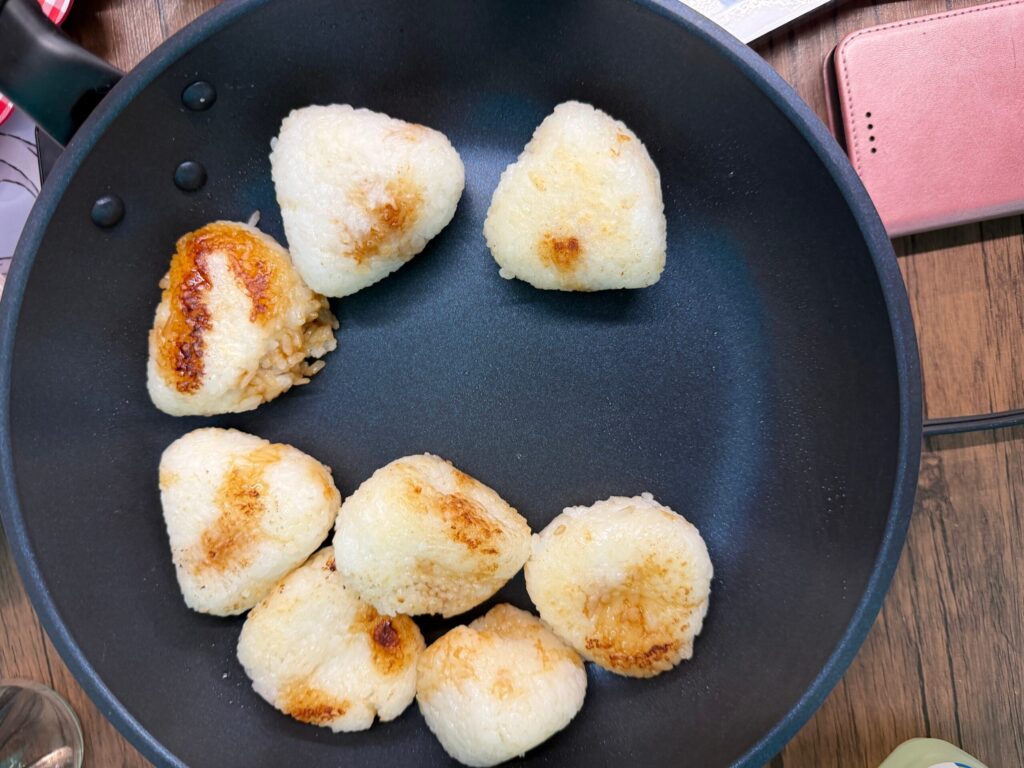 焼きおにぎりを作ろう🍙