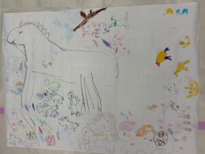 馬の干支を描こう🐎