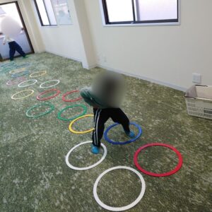 体を動かして挑戦！