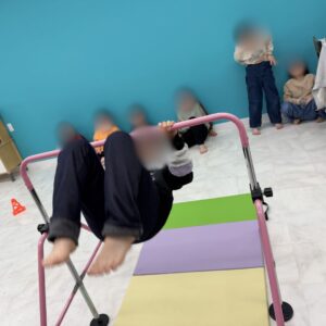 一歩ずつ前へ♪鉄棒チャレンジの日