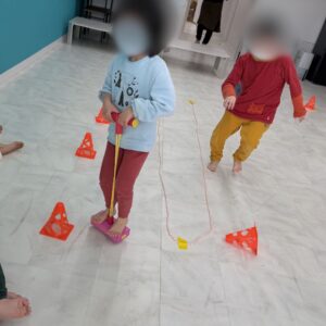 Cup＆Ranで笑顔はじける体あそび♪