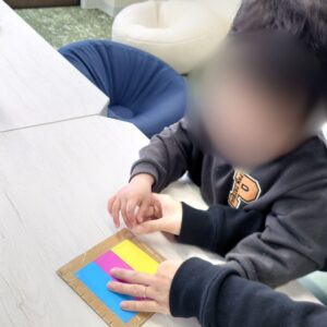 はじめての段ボール編みに挑戦🧶