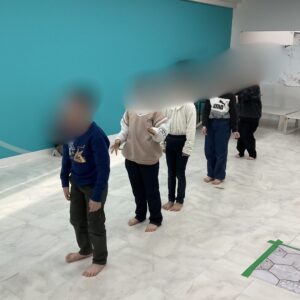 みんなで挑戦！大縄跳びの時間