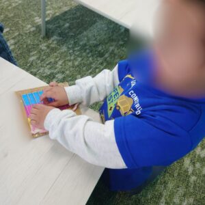 続きが楽しみになる♪コースター作りの時間