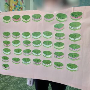 学びと工夫がつまった5月カレンダーづくり