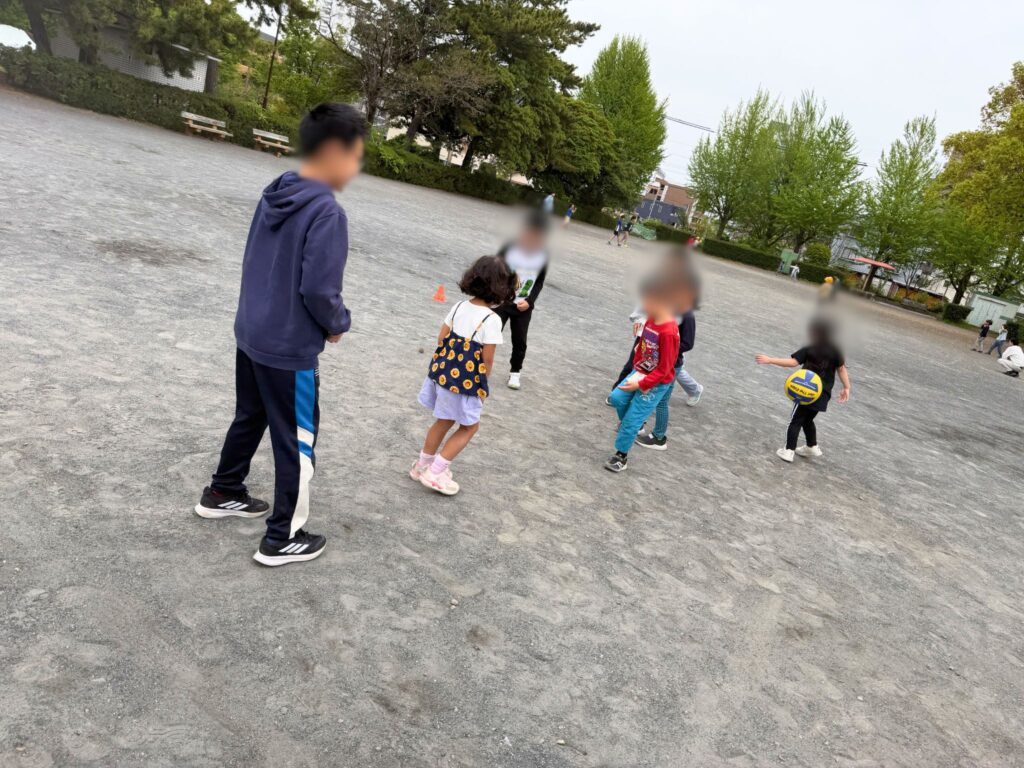 ドッジボール中