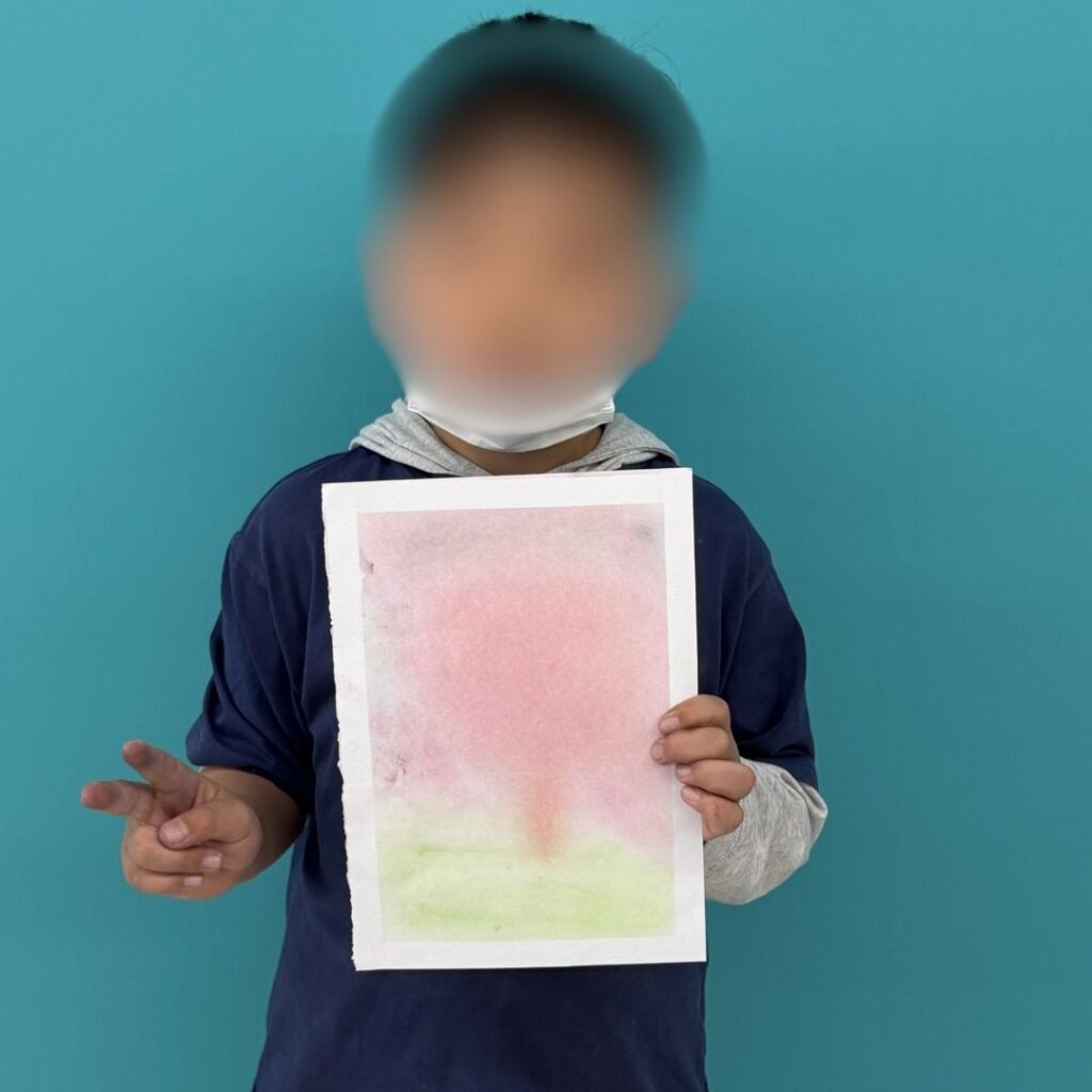 ふんわり広がる♪桜のパステルアート体験🌸