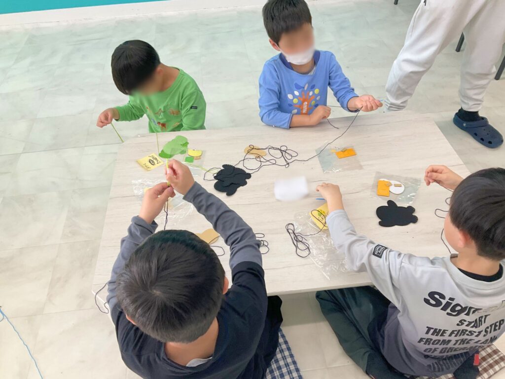 チクチク楽しい♪海の仲間づくりに挑戦🌊