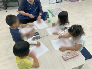 お友達の良いところを言い合おう！