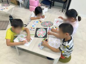 苺の曼荼羅アートをしよう！