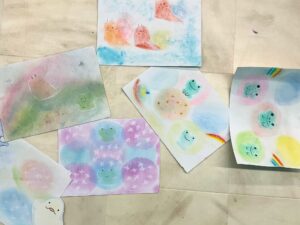 パステル6月の風物詩を描こう！