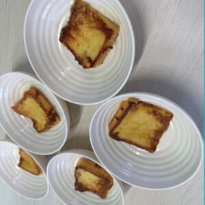 プリンdeフレンチトーストを作ろう！