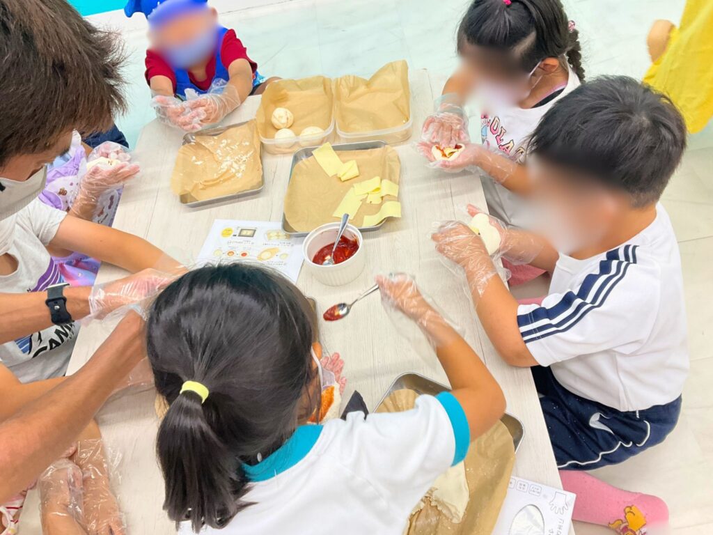 米粉チーズちぎりパン