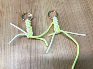 キーホルダー作り🧶