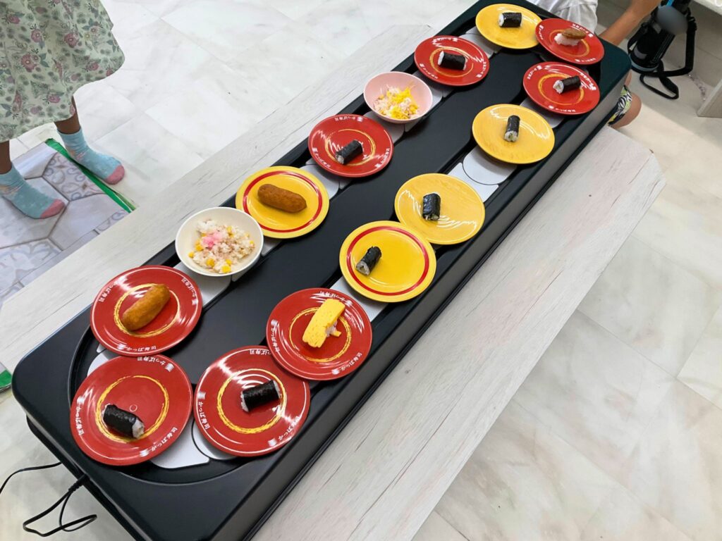 回転寿司🍣・体を動かそう✨️