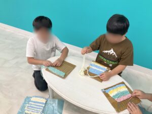 夏休みの工作🖌️＆フェルトアート🥕🐇