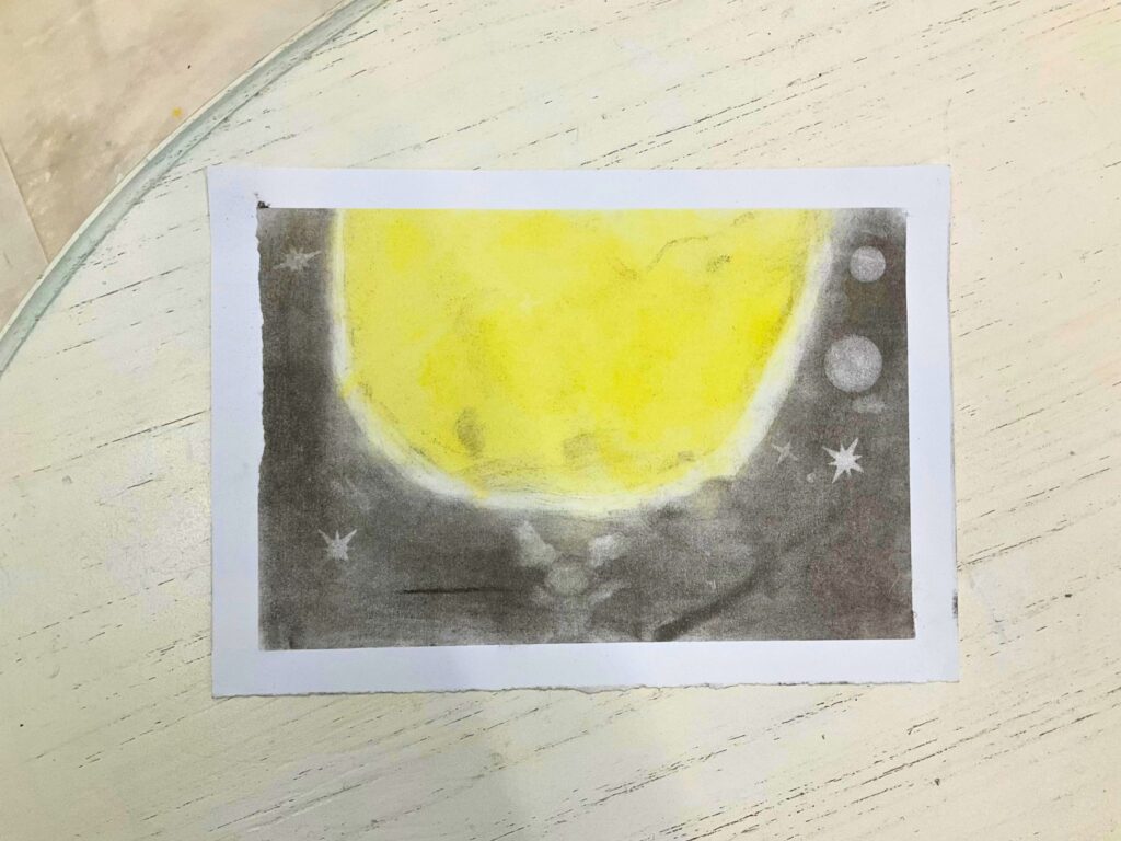 季節のパステルアート🌙✨