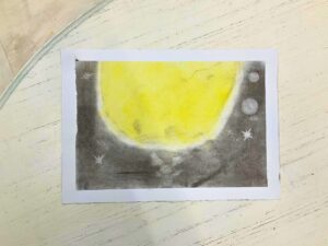 季節のパステルアート🌙✨