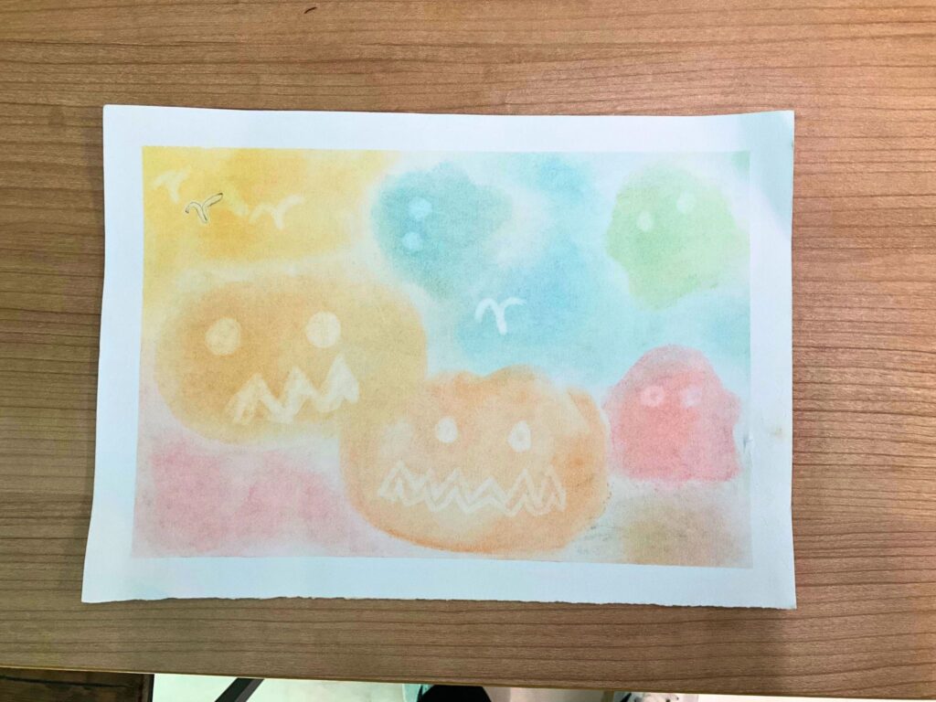パステルアート🎃👻✨️