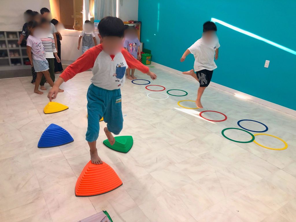 障害物ビリビリゲーム